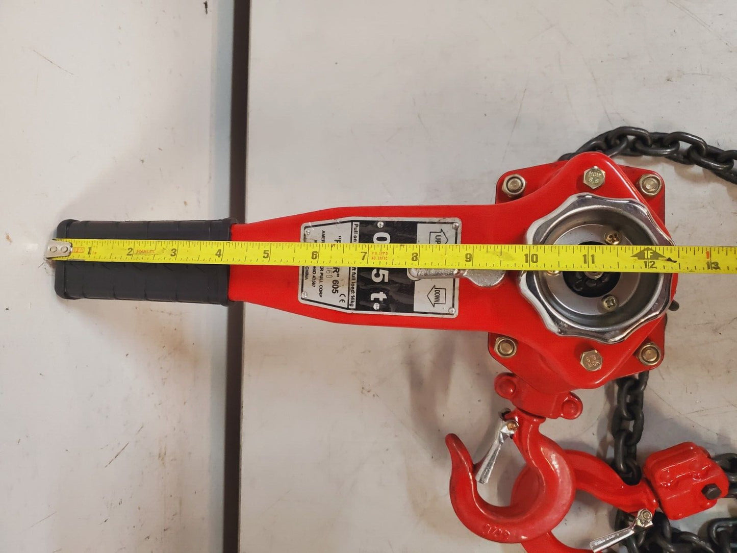 America Power Chain Puller 0.75t | 605 | 02231160 | 8 Ft