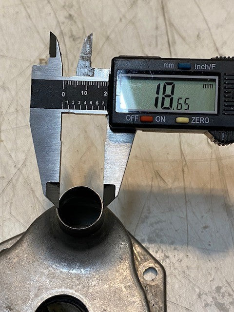 Water Pump Housing 4-1/2" Long 3-7/8" Wide 19mm Bore 22mm Bore