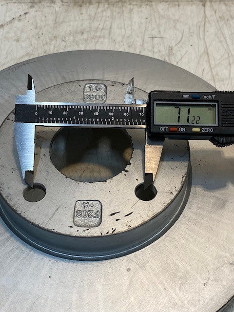 KH Disc Brake Rotor F2C6-A | 4x71mm | W-11 | 124486 | 55mm Bore | 10" Dia.