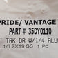 Fleetpride / Vantage Roll Up Door Cable 35DY0110 | 110" TRK DR W/1/4 Alum Eye