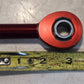 6 Quantity of Red Anodized Aluminum Rod Ends 1/2" Bore 5/8" Thread (6 Qty)