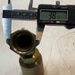 Crimp Hose Fitting 913483E | 16BW | 6" H 31mm Thread 38mm Hex 49mm OD 20mm ID