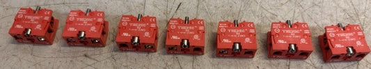 7 Quantity Teknic S2 Normally Closed Push-Button Contact Block IEC-60947-5-1