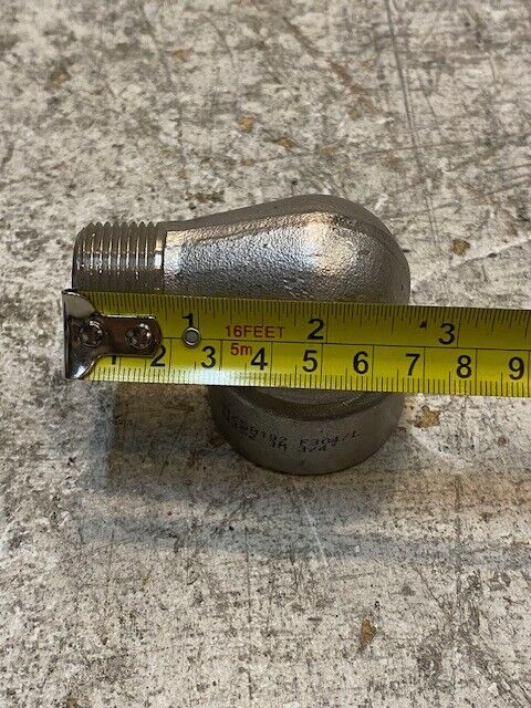 Street Elbow Forged Steel Pipe Fitting A/SA182 F304/L N352 3M 3/4"