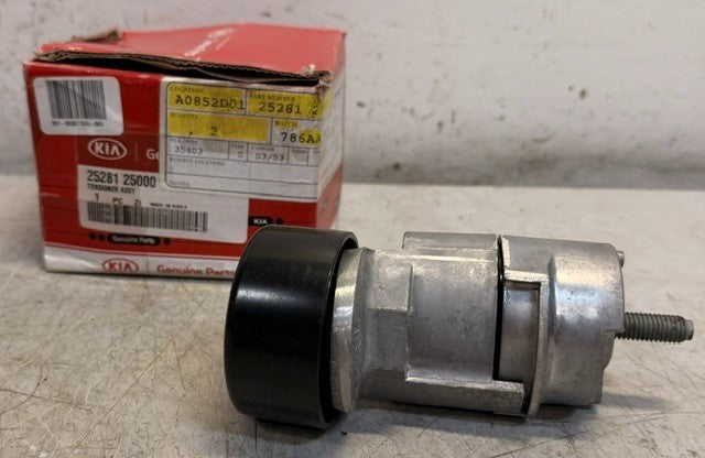 Kia Drive Belt Tensioner Assembly 25281-25000 Automatic Serpentine Auto Unit