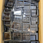 50 Quantity of Senia Floating Jewelry/Coin Display Cases 3.5x3.5" Black (50 Qty)