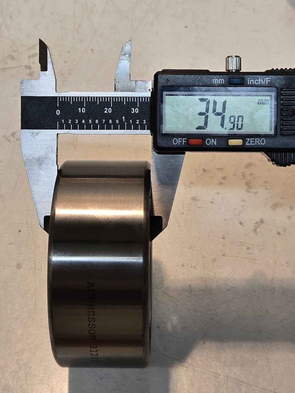 Aggressor 31227 Double Row Bearing 3307 | 80 mm OD x 35 mm Bore x 34.9 mm Thick