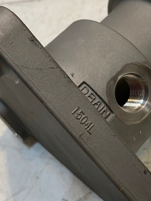 Flange Mounting Bushing Turbine Valve Drain 1504L | 40880 | 66mm Bore 5" OD