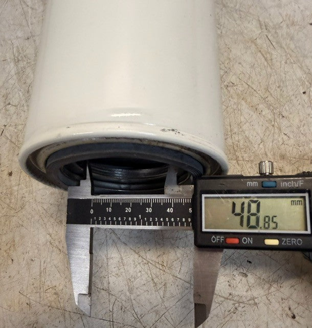 2 Quantity Promatch White Spin On Filter 0972253 Hydraulic Oil Filtration Units