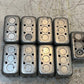 9 Quantity of Steel 1-Gang Utility Boxes 4" x 2-1/8" x 2-1/8" (9 Quantity)