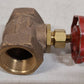 United Brass Works 1" Globe Valve 200 WOG