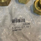 5 Quantity of Parker 10834 Brass Industrial Pipe Adapters 3/8"x 1/2" (5 Qty)