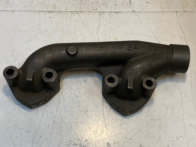 Exhaust Manifold for Cummins | HF 2A | 15" Long 6-1/4" Wide 45mm Bore 16mm Holes