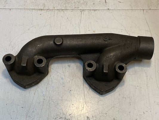 Exhaust Manifold for Cummins | HF 2A | 15" Long 6-1/4" Wide 45mm Bore 16mm Holes
