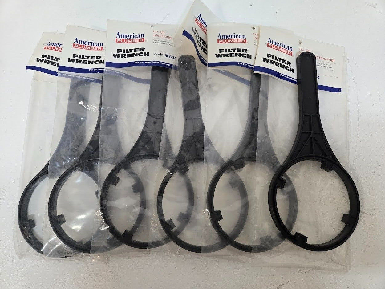 6 Quantity of American Plumber Filter Wrenches WW34 | 051678520376 (6 Quantity)