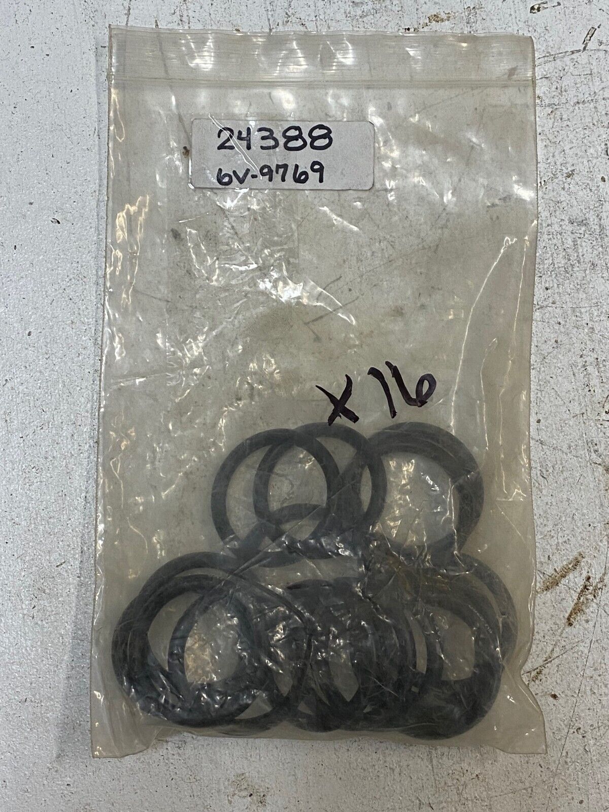 16 Qty of Caterpillar Seal O-Rings 6V-9769 CAT (16 Quantity)