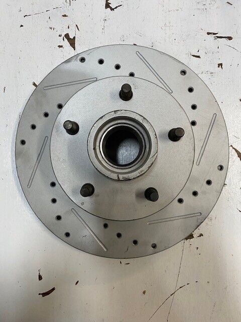 Lug Drilled & Slotted Brake Rotor 5519 190630 MIN THK 24.5MM