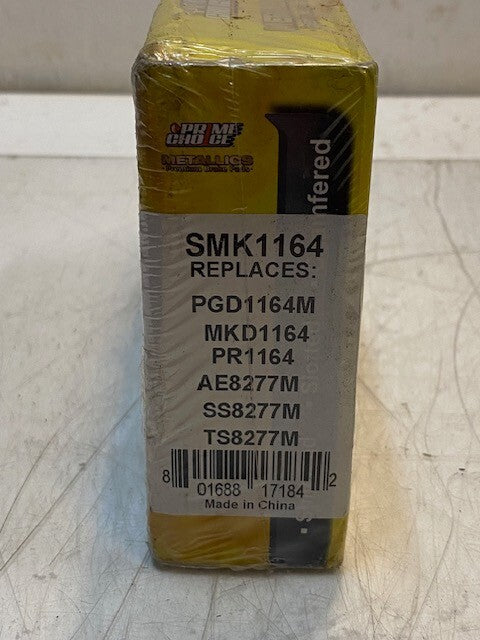 Prime Choice SMK1164 Direct Fit Premium Brake Pad Set Replaces PGD1164M
