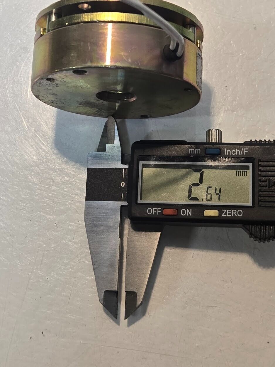 Invacare 1126412 Electric Parking Brake 24V DC | 2-3/8" Diameter 1" Thick