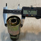 2 Quantity of Hydraulic Male Crimp Hose Fittings 43C12U | 43C12J | 911 (2 Qty)