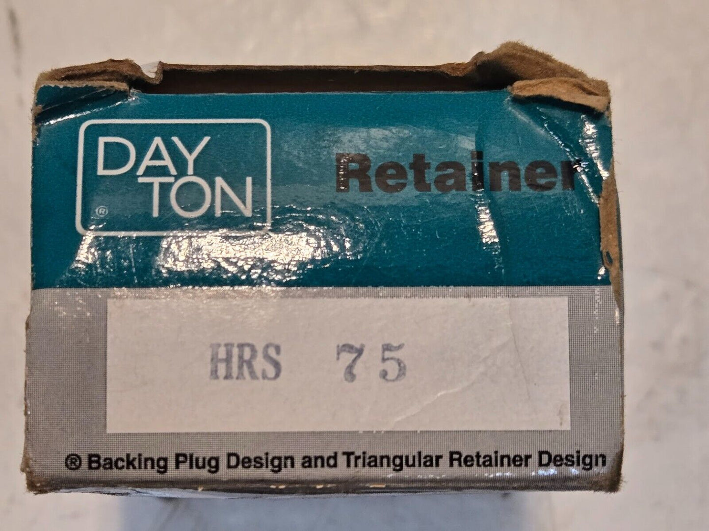 Dayton Retainer HRS 75 Ball Lock Square Retainer | Heavy Duty .75" Bore