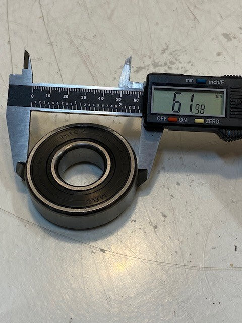 2 Quantity of MRC 305SZZG Single Row Ball Bearings H402 62x25x17mm (2 Quantity)