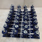 32 Lot of Free Standing Spring Mounts 6.5"x4.5"x2" Blue - (32 Quantity)