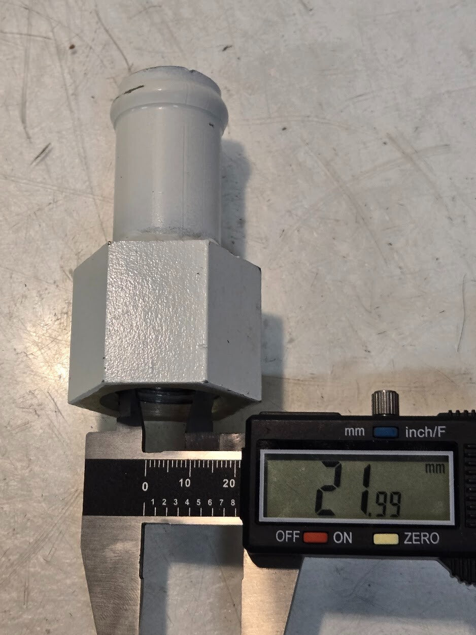 4 Quantity of  Hose Adaptors | 1" Push-Fit to 3/4" Coarse Thread (4 Quantity)