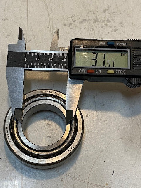 9 Quantity of Trust Bearings A6 | LM67010/LM67048 | 59mm OD 32mm Bore (9 Qty)