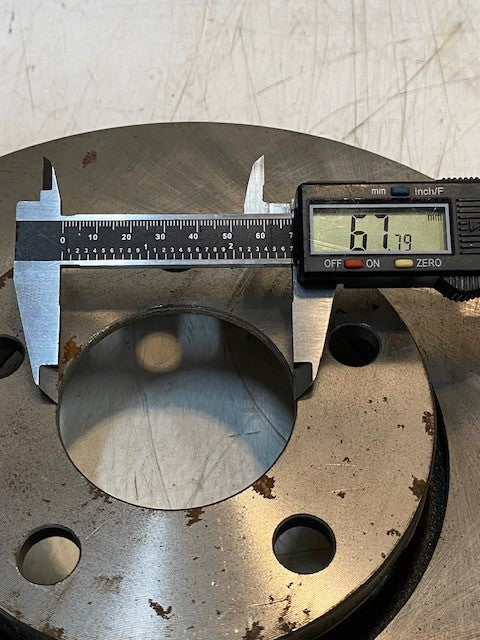 Balo Brake Disc Rotor 5x113mm Bolt Pattern K1902 165 Min Thick