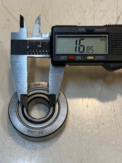 INA LR-203-NPP Yoke Type Track Roller Ball Bearing 17mm Bore 47mm OD 12mm Thick