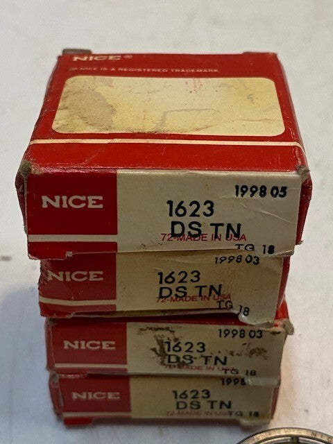 4 Quantity of NICE Ball Bearings 1621DSTNTG18 | 35x12x11mm (4 Quantity)