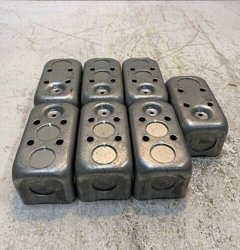 7 Quantity of Steel 1-Gang Utility Boxes 4" x 2-1/8" x 1-7/8" (7 Quantity)