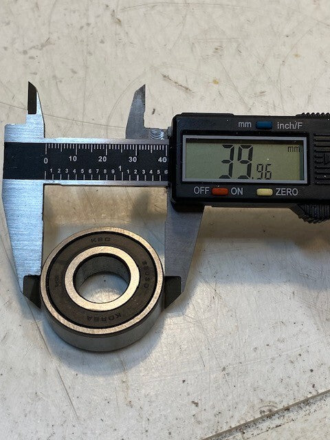 10 Quantity of KBC 6203D Bearings 40mm OD 17mm Bore 12mm Thick (10 Quantity)