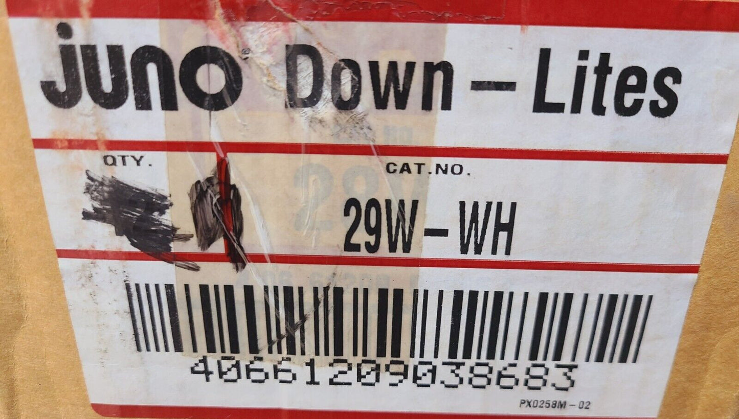3 Quantity of Juno Down-Lites Air-Loc Ultra White Cone 29W-WH (3 Qty)