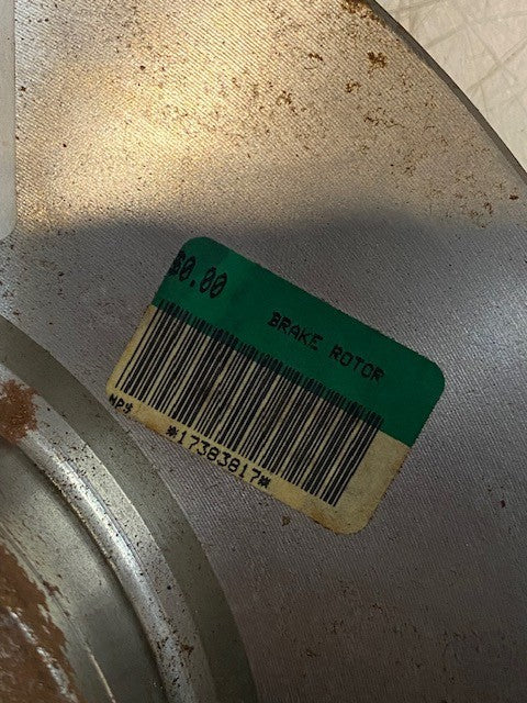 Brake Rotor 200705 | 5x111mm Bolt Pattern 70mm Bore 11-5/8" Dia.