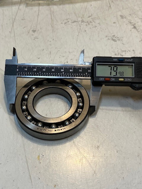 3 Quantity of MRC 108S Single Row Ball Bearings 80x40x11mm (3 Quantity)