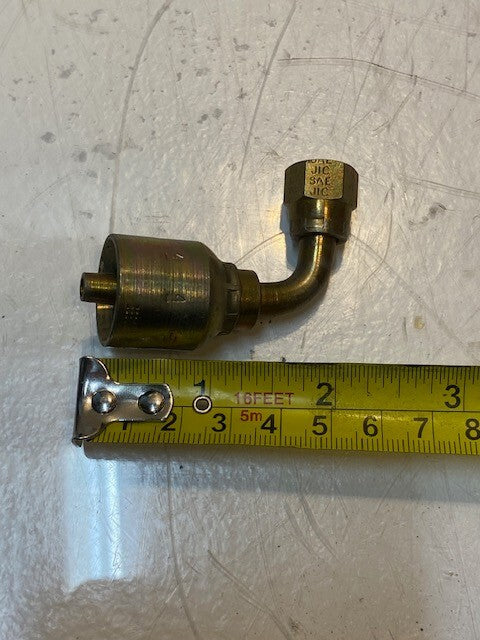 7 Quantity of Parker 1394344 Hydraulic Coupling Adapter Fittings (7 Quantity)
