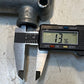 Sealco 2250 Air Brake Filter Valve 4" Long 14mm ID 9mm Holes