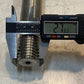 Trailer Axle Spindle 16-1/4" Long 57mm OD 32mm Shaft 28mm Thread