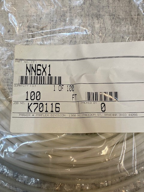 Parker 100ft Tubing NN6X1