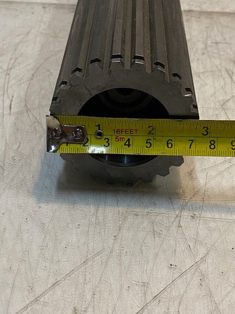 Spline Shaft 22-Spline 72mm OD 52mm ID 15" Long 2-3/4" Wide