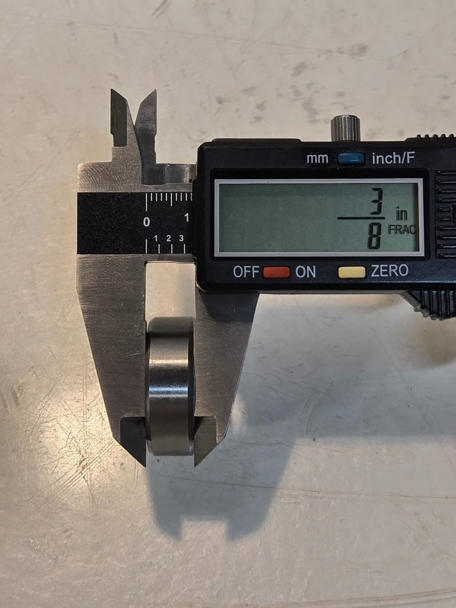8 Quantity of Metal Shielded Ball Bearings 1614Z | 1-1/8" OD x 3/8" Bore (8 Qty)