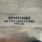 Rotunda OTC 414-022 Air Leak Test Fitting SP04516593 for Ford and Lincoln