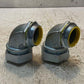 2 Quantity of Hubbell 2" Liquid Tight 90 Degree Conduit Fittings (2 Quantity)