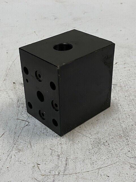 128528 HVP128134 Hydraulic Manifold Block 3-3/8" x 3-1/4" x 2-1/2"