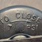 2 Quantity of Water Caps 7 Psi 4" OD for Electromotive 1-09087281 (2 Quantity)