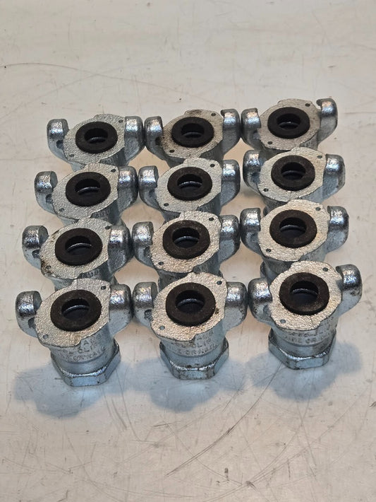 12 Quantity of Dixon AM8 Air King Universal Hose Couplings 3/4" FNPT (12 Qty)