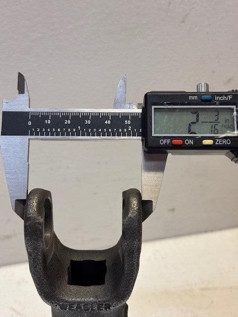 Weasler PTO Yoke 3/4" Square Slip Sleeve Yoke U/J Size 31/32" x 2 3/16"