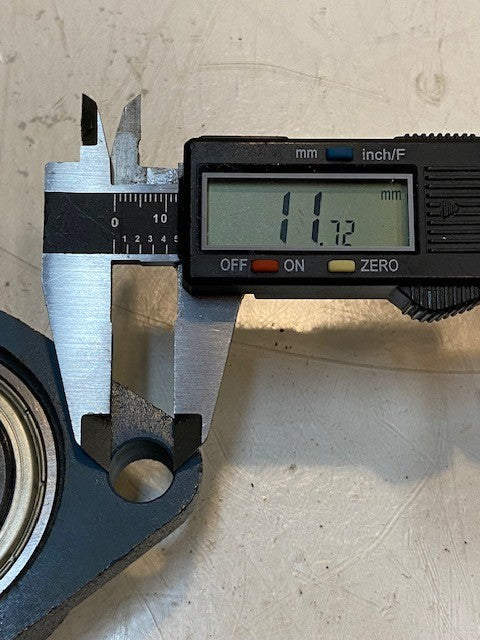 2 Quantity of NKB 2-Bolt Flange Bearings LF206 SB206-20 31mm Bore (2 Qty)